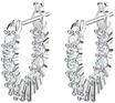 SWAROVSKI Damen Creolen "Vittore", silber