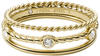FOSSIL Damen Ring "JF03801710", Edelstahl, gold