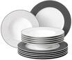 Seltmann Weiden Tafel-Service "No Limits", 12-teilig, grau