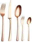 ECHTWERK Besteck-Garnitur, 30-teilig, braun|ros&eacute;gold