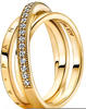Damen Ring "Pandora Signature 169057C01", gold