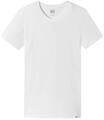 SCHIESSER T-Shirt "Long Life Cotton", V-Ausschnitt, uni, f&uuml;r Herren, wei&szlig;, 8