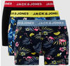 JACK & JONES Pants kurz, 3er-Pack, Logo-Bund, für Herren, blau, S