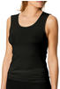 mey Exquisite Unterhemd, Rundhals, breite Träger, für Damen, schwarz, 42