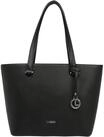 L.CREDI Shopper "Filippa", uni, f&uuml;r Damen, schwarz, 99