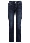 camel active 5-Pocket Jeans aus Baumwolle, Relaxed Fit, blau, 31/32