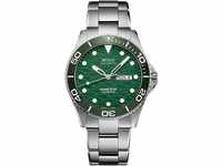 MIDO® Herren Armbanduhr, grün, 42.5
