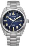CITIZEN&reg; Herren Solaruhr "Super Titanium BM8560-88LE", silber