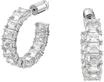 SWAROVSKI Damen Creolen "5612673", SILBER