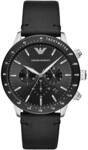 EMPORIO ARMANI Herren Chronograph "Mario AR11243", silber/schwarz