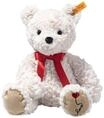 Steiff Soft Cuddly Friends Kuscheltier "Teddyb&auml;r Jimmy Love", 30cm, wei&szlig;, 99