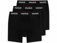 HUGO Pants, 3er-Pack, Logo-Bund, für Herren, schwarz, S