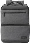 Hedgren Rucksack, gepolstertes Laptopfach, Zweiwegerei&szlig;verschluss, grau, 99