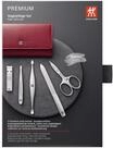 ZWILLING Premium Manik&uuml;re/Pedik&uuml;re-Etui, 5-teilig, rot