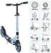 SIX DEGREES Aluminium Scooter 205 mm pastellblau, blau, 99