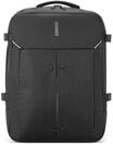 RONCATO Ironik Rucksack, Handgep&auml;ckgr&ouml;&szlig;e, Zweiwege-Rei&szlig;verschluss, schwarz