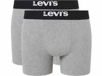 Levi's® Pants, 2er-Pack, Logo-Gummibund, für Herren, grau, S