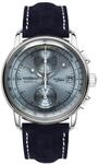 ZEPPELIN Herren Chronograph "8670-4", SILBER/BLAU