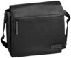JOST Messenger Bag, Leder, Laptopfach, f&uuml;r Herren, schwarz, 99