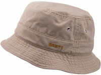 BARTS® Bucket Hat, Baumwolle, Logo-Stickerei, für Herren, beige, ONESIZE