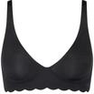 sloggi Zero Microfibre 2.0 Soft-BH, b&uuml;gellos, Unterbrustband, f&uuml;r Damen, schwarz,