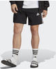 adidas Shorts, Tunnelzug, Logo-Print, für Herren, schwarz, L