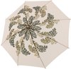 doppler® Nature Long AC Regenschirm, Holzgriff, für Damen, beige