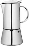 cilio Espressokocher "Aida", 6 Tassen, silber