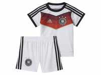 adidas DFB Home Baby Kit Set WM 2014 (Größe: 80, white/black/victory red/matte