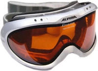 Alpina A701712124012101, Alpina Opticvision Brillentr&auml;ger Skibrille (121 silber,
