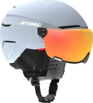 Atomic AN500654417900010, Atomic Savor Amid Visor HD Visier Skihelm (51-55 cm, grey)