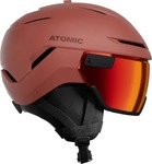 Atomic AN500691217900014, Atomic Savor GT Visor Stereo Skihelm (55-59 cm, redwood)
