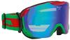 Alpina Pheos Small HM Skibrille (Farbe: 854 red/green, Scheibe: MIRROR grün)