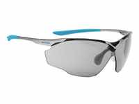Alpina Splinter Shield VL Sportbrille (Farbe: 127 titan/cyan, Scheibe: Varioflex
