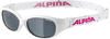 Alpina Sports Flexxy Kids Sonnenbrille (Farbe: 410 white/dots, Ceramic, Scheibe: