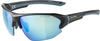 Alpina Lyron HR Sportbrille (Farbe: 381 black matt/blue, Scheibe: Ceramic mirror,