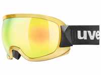 uvex Contest Full Mirror Chrome Skibrille (Farbe: 6030 gold chrome, mirror