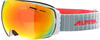 Alpina Granby Skibrille (Farbe: 812 white, Scheibe: MULTIMIRROR red)...