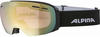Alpina Granby Rahmenlose Skibrille (Farbe: 736 schwarz matt, Scheibe: