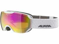 Alpina Pheos Small Quattroflex MM Skibrille (Farbe: 812 white gloss, Scheibe: