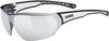 uvex Sportstyle 204 Sportbrille (Farbe: 2816 black white, mirror silver (S3))
