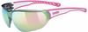 uvex Sportstyle 204 Sportbrille (Farbe: 3816 pink white, mirror pink (S3))