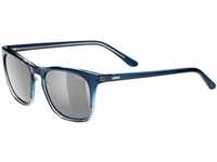 uvex LGL 28 Sportbrille (Farbe: 4416 blue, litemirror silver (S1-2))...