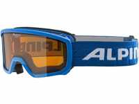 Alpina Scarabeo Junior Skibrille DH (Farbe: 181 lightblue matt, Scheibe:...