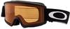 Oakley Target Line L Skibrille (Farbe: 002 matte black/persimmon)...