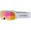 Alpina Scarabeo Junior Brillentäger Skibrille HM (Farbe: 812 white matt,...