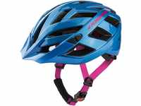 Alpina Panoma 2.0 Fahrradhelm (Größe: 56-59 cm, 84 true blue/pink gloss)
