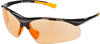 uvex Sportstyle 223 Sportbrille (Farbe: 2212 black/orange, litemirror orange...