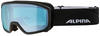 Alpina Scarabeo Junior Brillentäger Skibrille HM (Farbe: 837 black/blue matt,