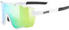 uvex Sportstyle 236 Set Sportbrille (Farbe: 8816 white matt, mirror green (S2), clear